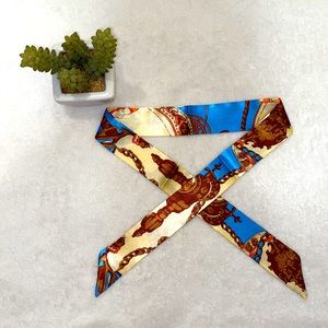 🆕NIP: Twilly Multipurpose Silk/Polyester Blend Scarf